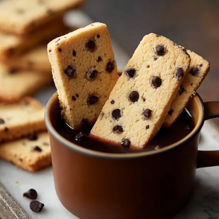 Delicious Chocolate Chip Cookie Dippers for Effortless Dunking Recipe