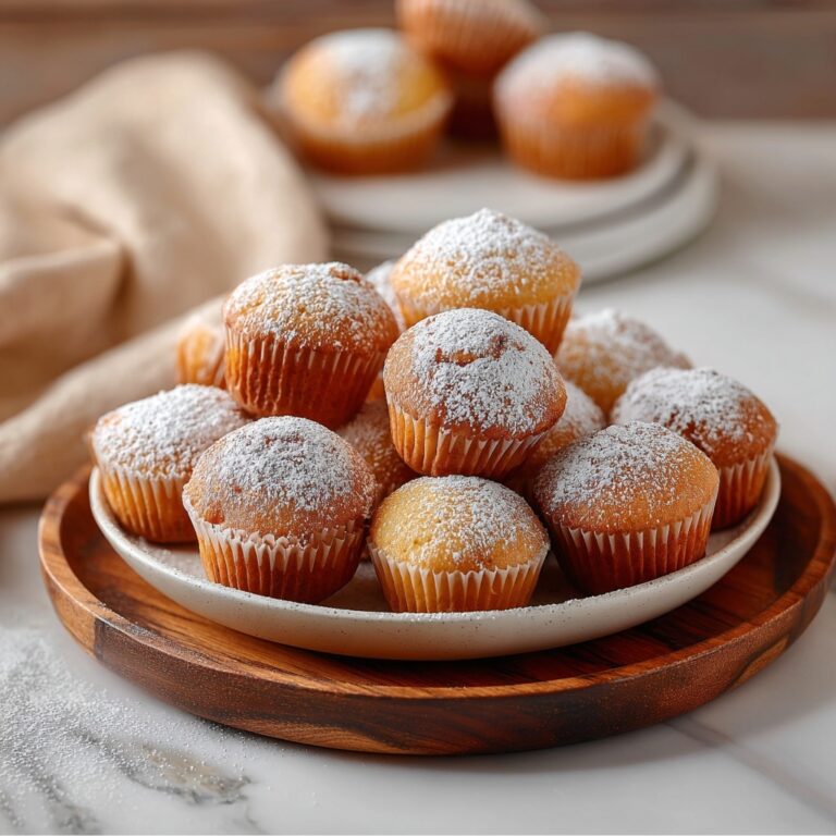 Old Fashioned Cake Doughnut Mini Muffins Recipe