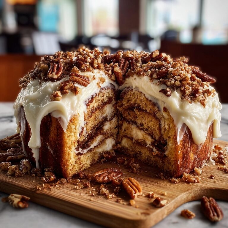 Cinnamon Roll Pumpkin Cake Recipe