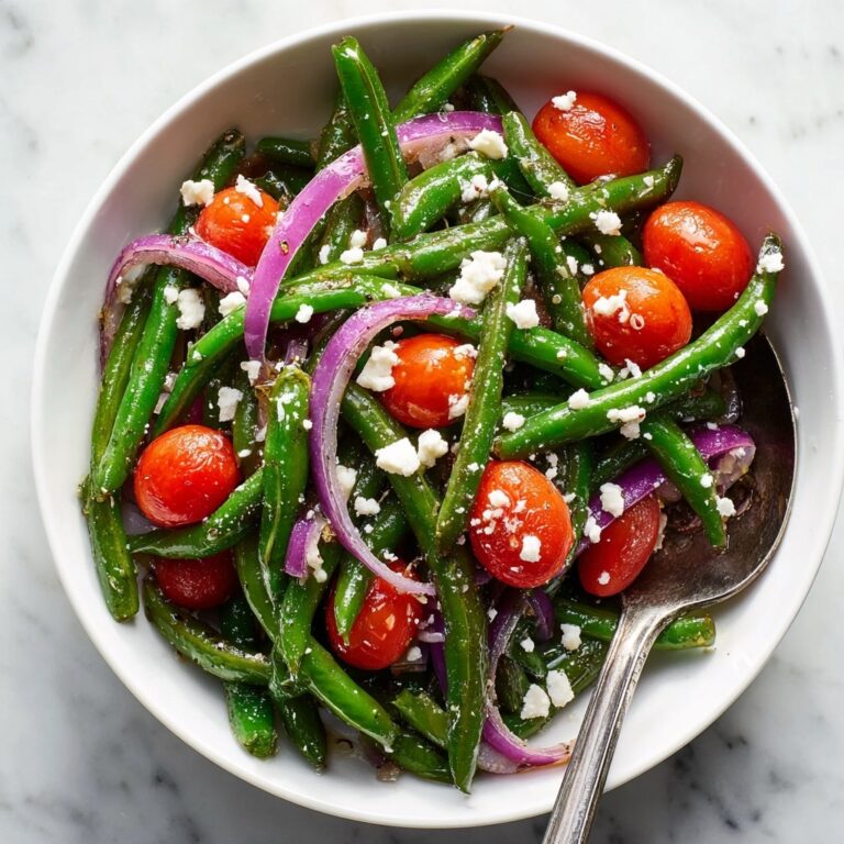 Green Bean, Cherry Tomato, and Feta Salad Recipe