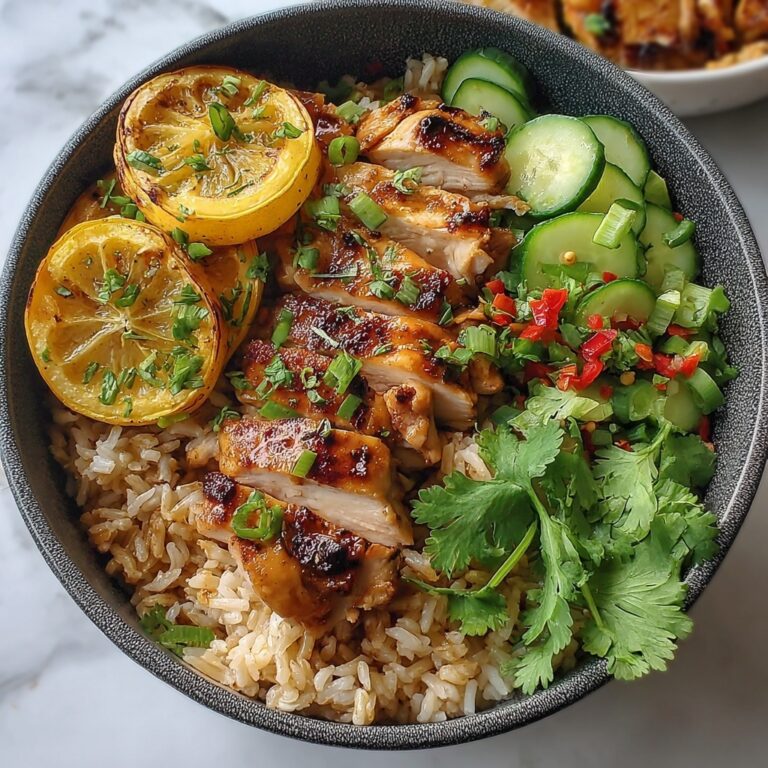 Chili Crisp Chicken Bowls Recipe