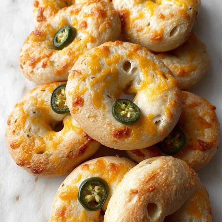 Spice Up Mornings with Jalapeno Cheddar Greek Yogurt Bagels Recipe