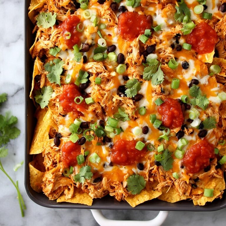 Sheet Pan Chicken Nachos Recipe