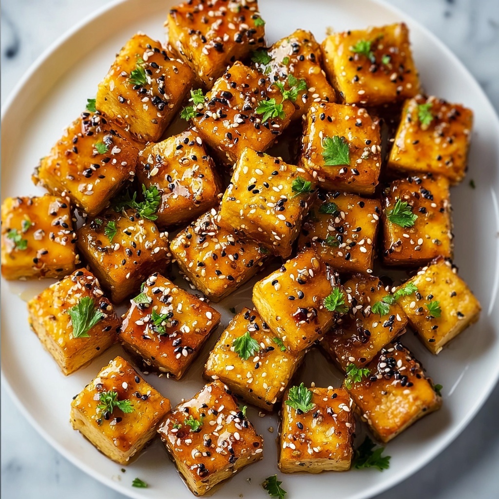 Baked Lemon Pepper Tofu Recipe - Recipe Image