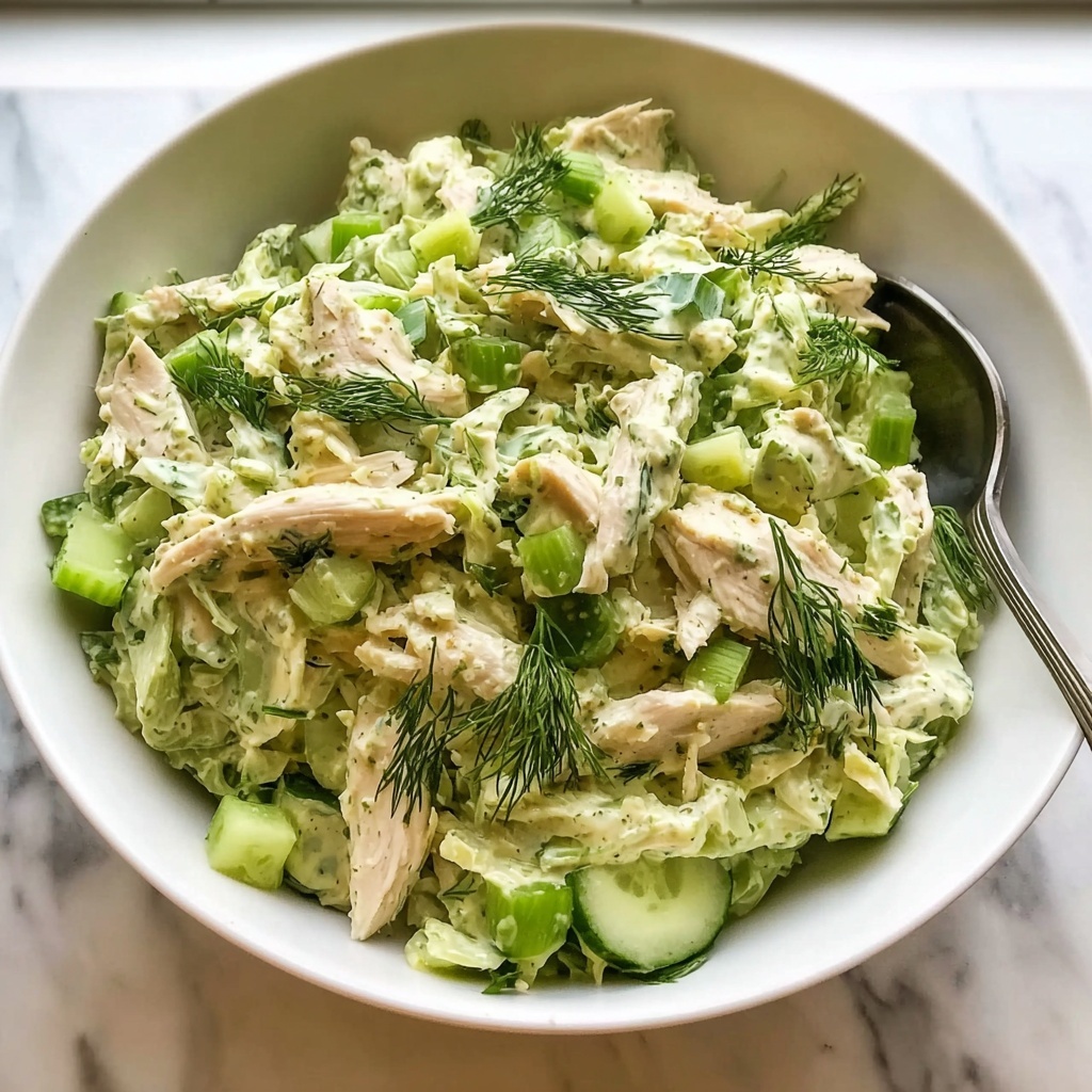 Tzatziki Chicken Salad: 5 Simple Steps to Delightful Flavor Recipe - Recipe Image