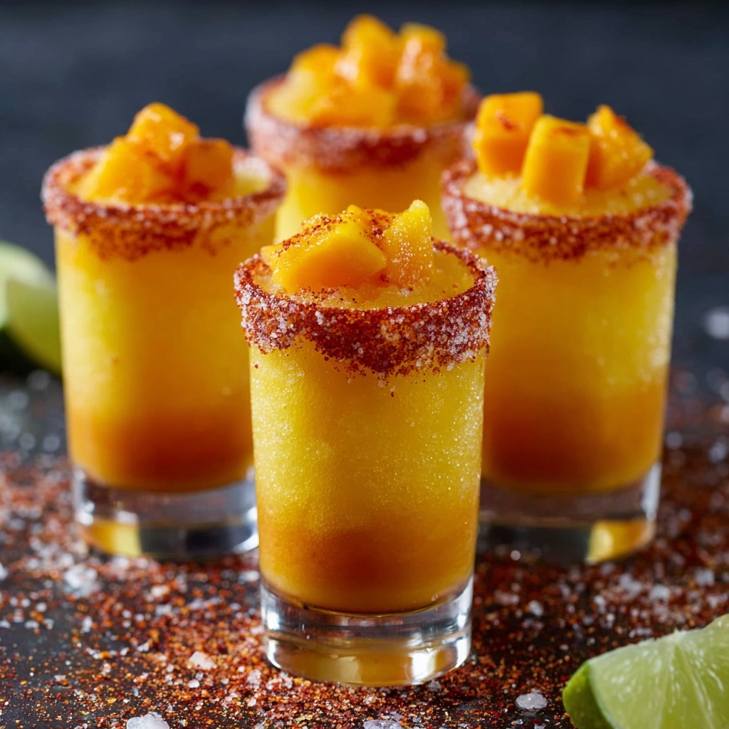 Chile Mango Mexican Candy Shots Recipe - Recipe Image