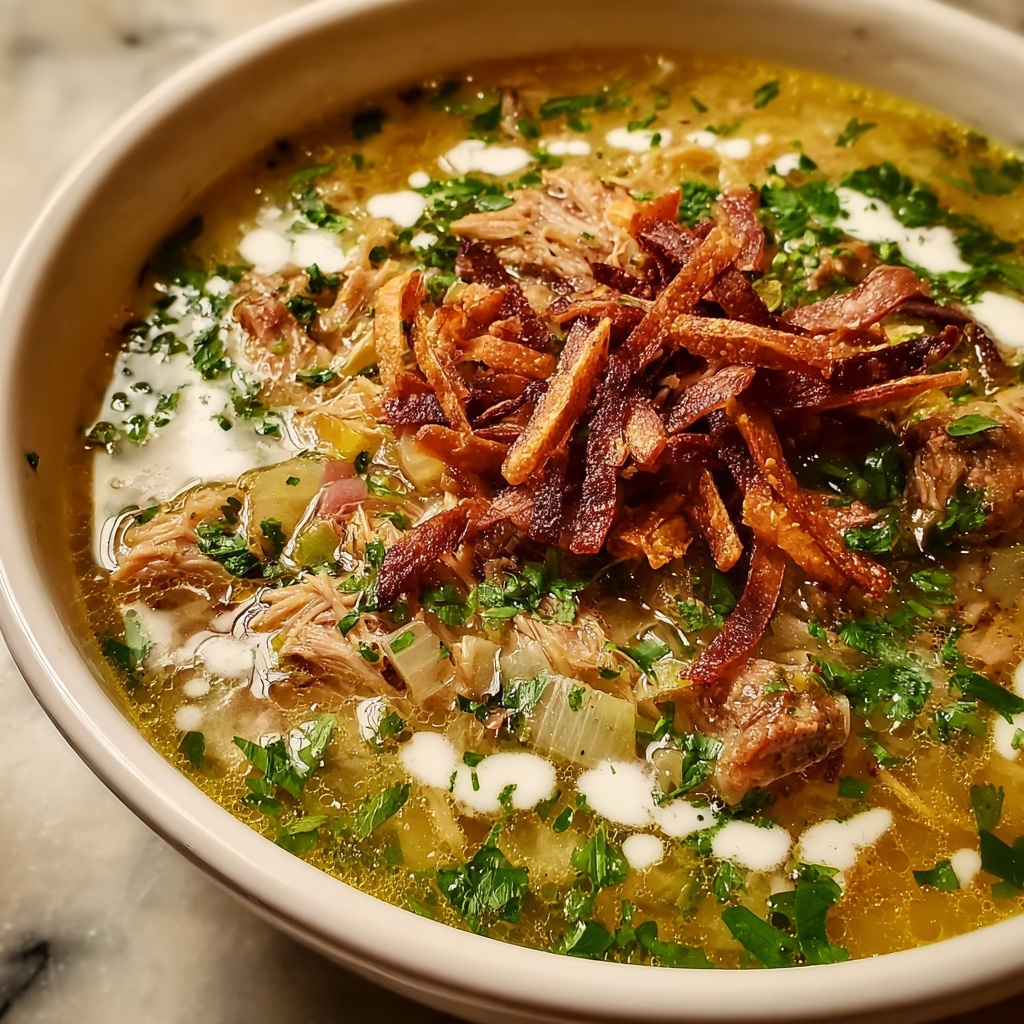 Green Chile Chicken Enchilada Soup Recipe - Recipe Image