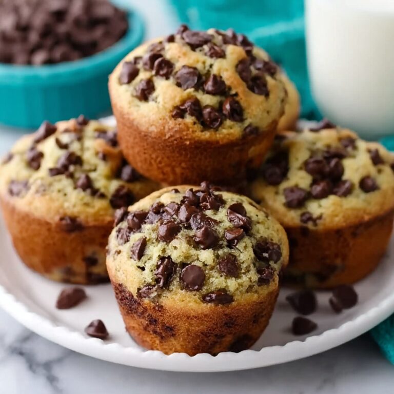 Chocolate Chip Zucchini Muffins Recipe