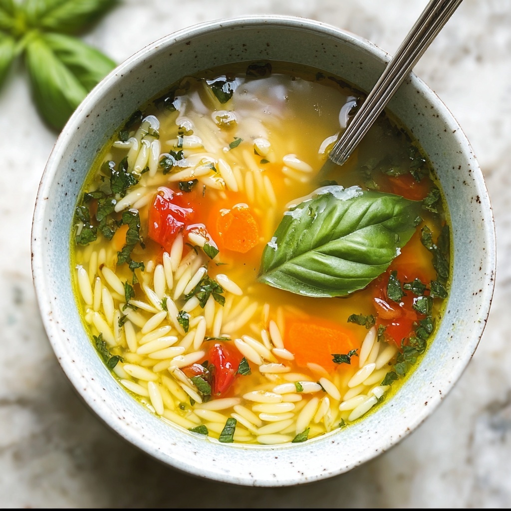 Summery Orzo Soup Recipe - Recipe Image