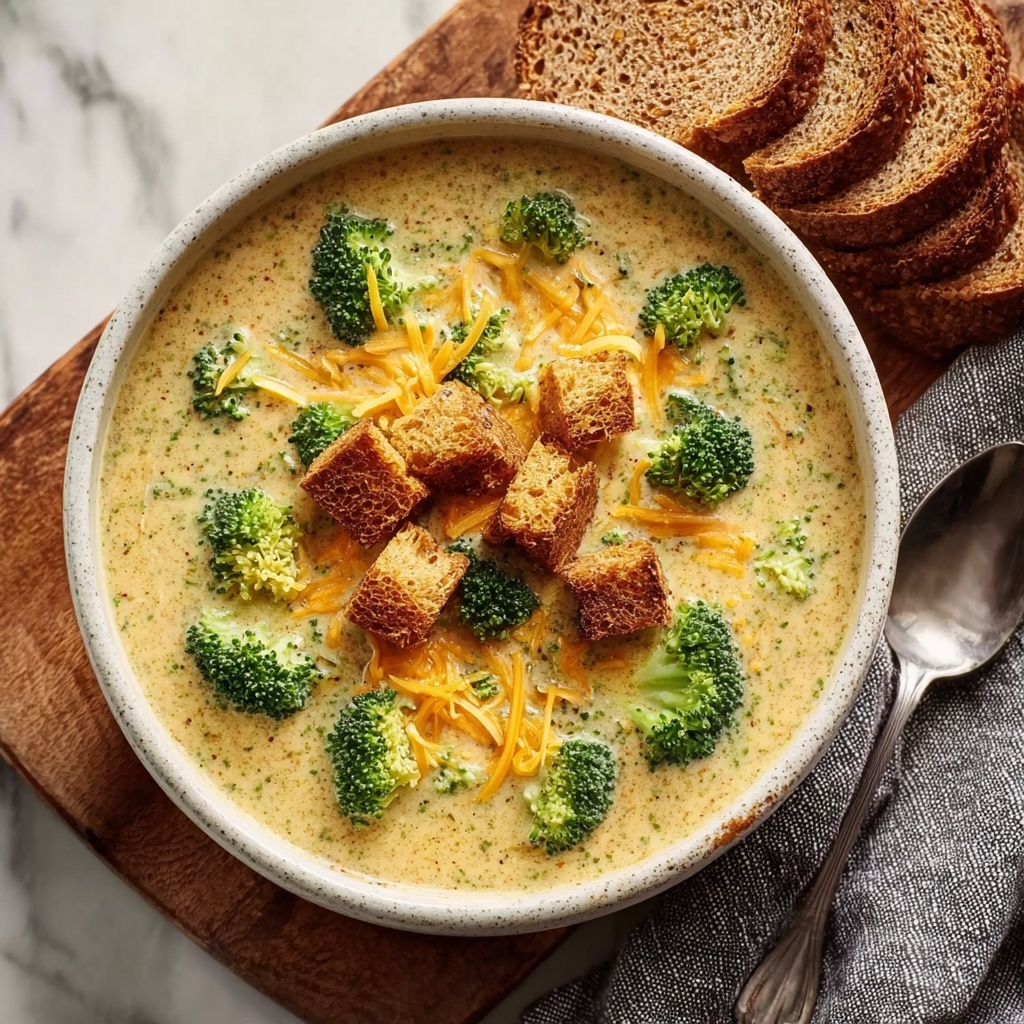 Smoked Gouda Broccoli Soup Recipe - Recipe Image
