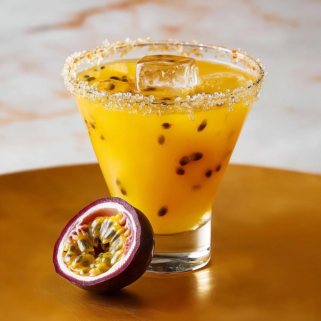 Passion Fruit Margarita Recipe - Recipe Image