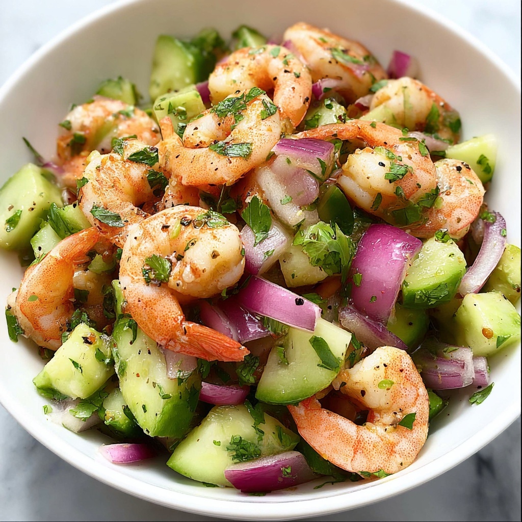 Cucumber Shrimp Salad: 7 Fresh Flavors for Every Occasion Recipe - Recipe Image