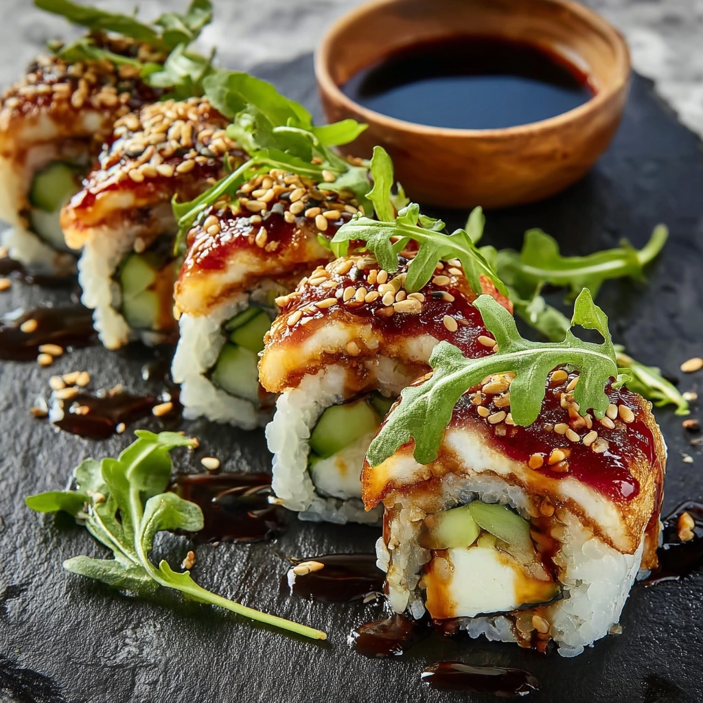 Italian Sushi Rolls with Prosciutto, Mozzarella, Sun-Dried Tomatoes, and Basil Recipe - Recipe Image