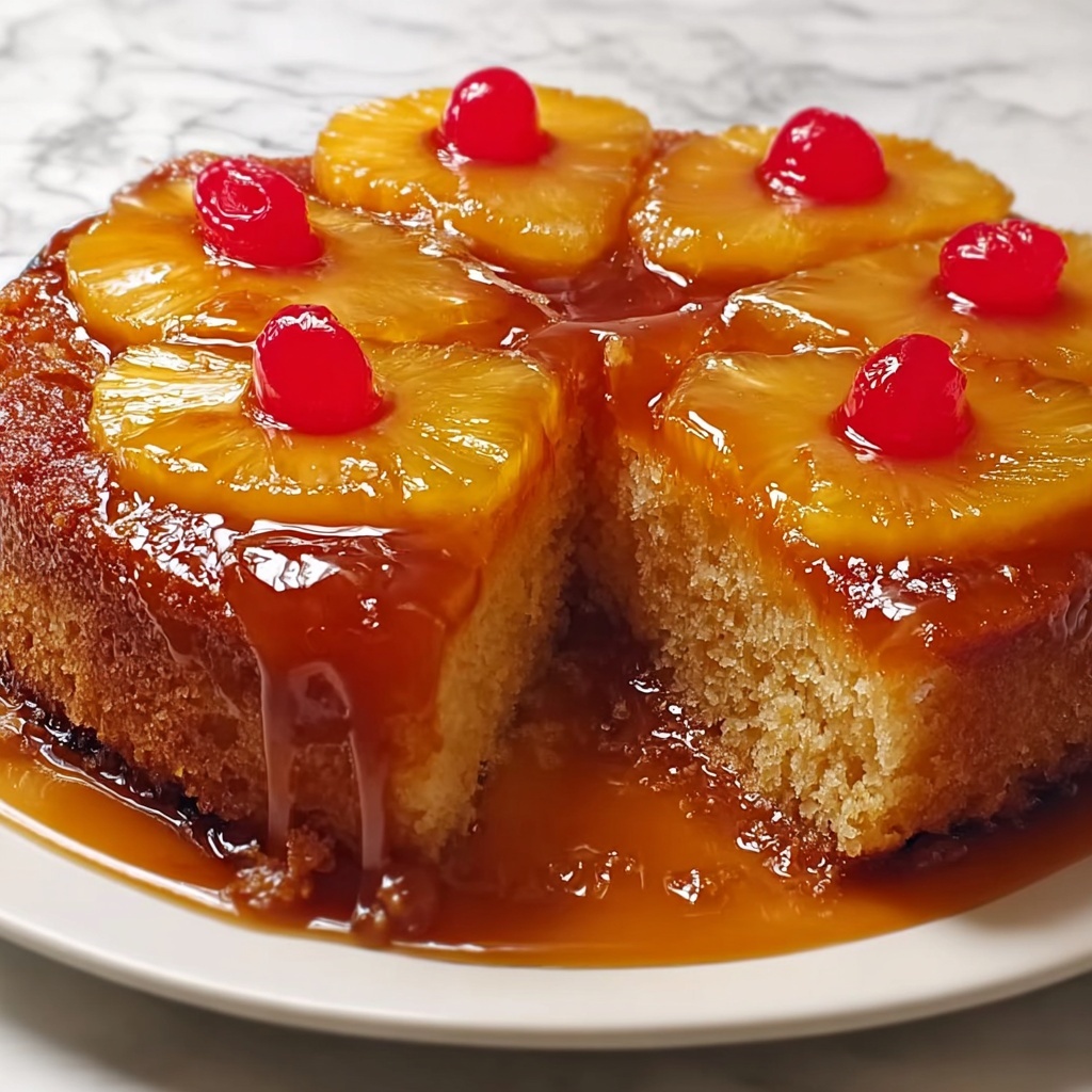 Pineapple Upside Down Cake Recipe - Recipe Image