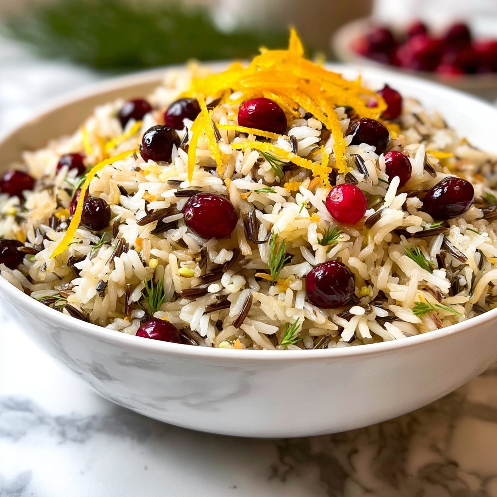 Cranberry Orange Rice Pilaf Recipe - Recipe Image