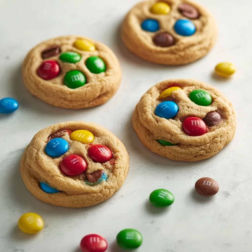 Ultimate M&M Cookies: Soft, Chewy, and Irresistibly Delicious Recipe - Recipe Image