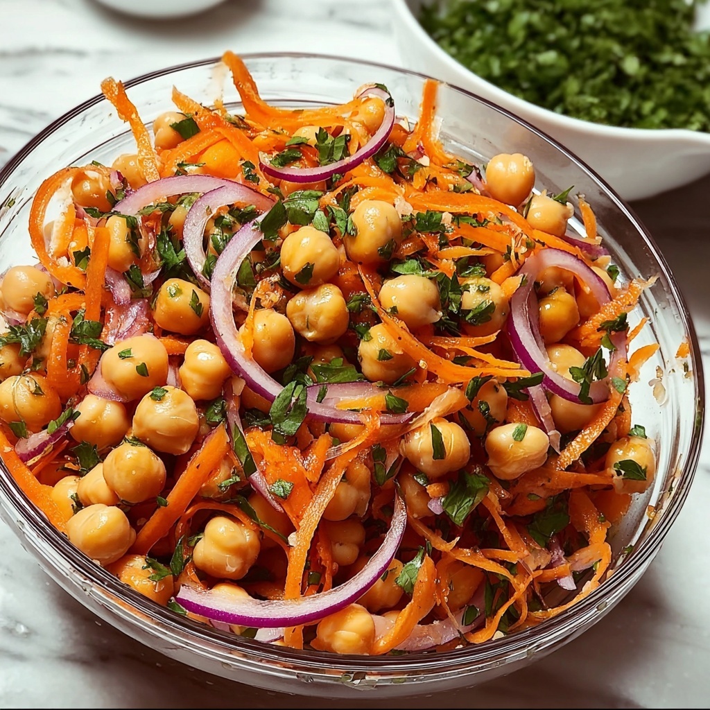 Moroccan Chickpea Carrot Salad Recipe - Recipe Image