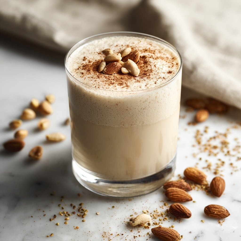 Homemade Peanut Milk Recipe - Recipe Image