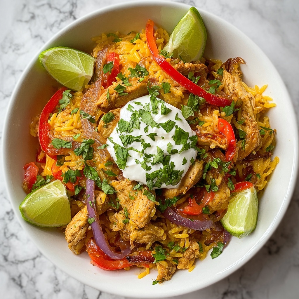 Fajita Chicken Casserole Recipe - Recipe Image
