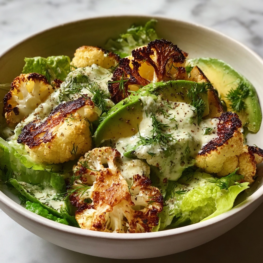 Roasted Cauliflower Green Goddess Salad Recipe - Recipe Image