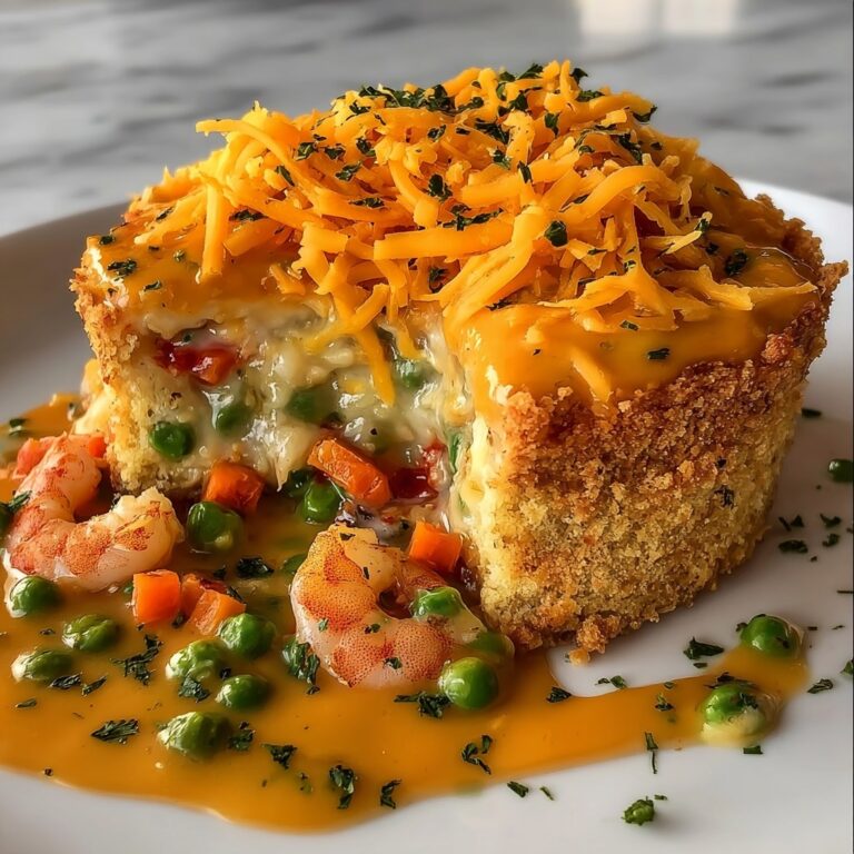 Cheddar Bay Biscuit Seafood Pot Pie: 7 Comforting Layers Recipe