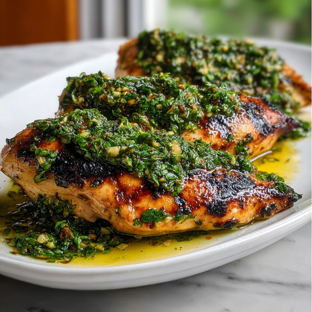 Chimichurri Chicken Recipe: 5 Steps to Delicious Flavors Recipe - Recipe Image