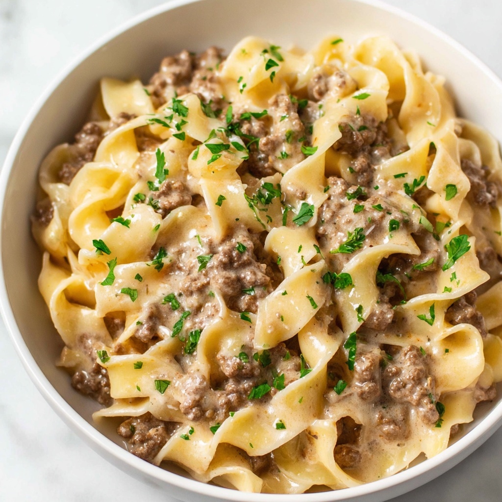 Easy Beef and Noodles Recipe - Recipe Image