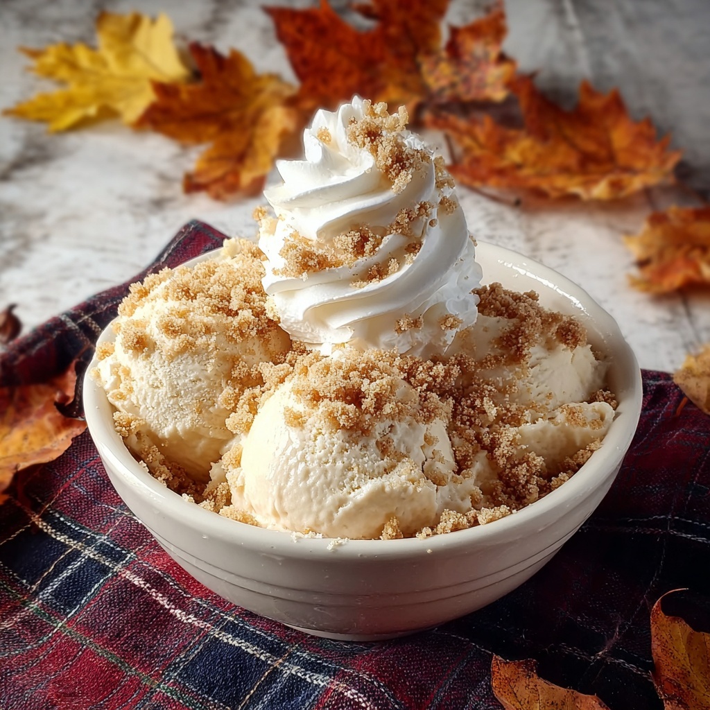 Pumpkin Pie Ice Cream Recipe - Recipe Image