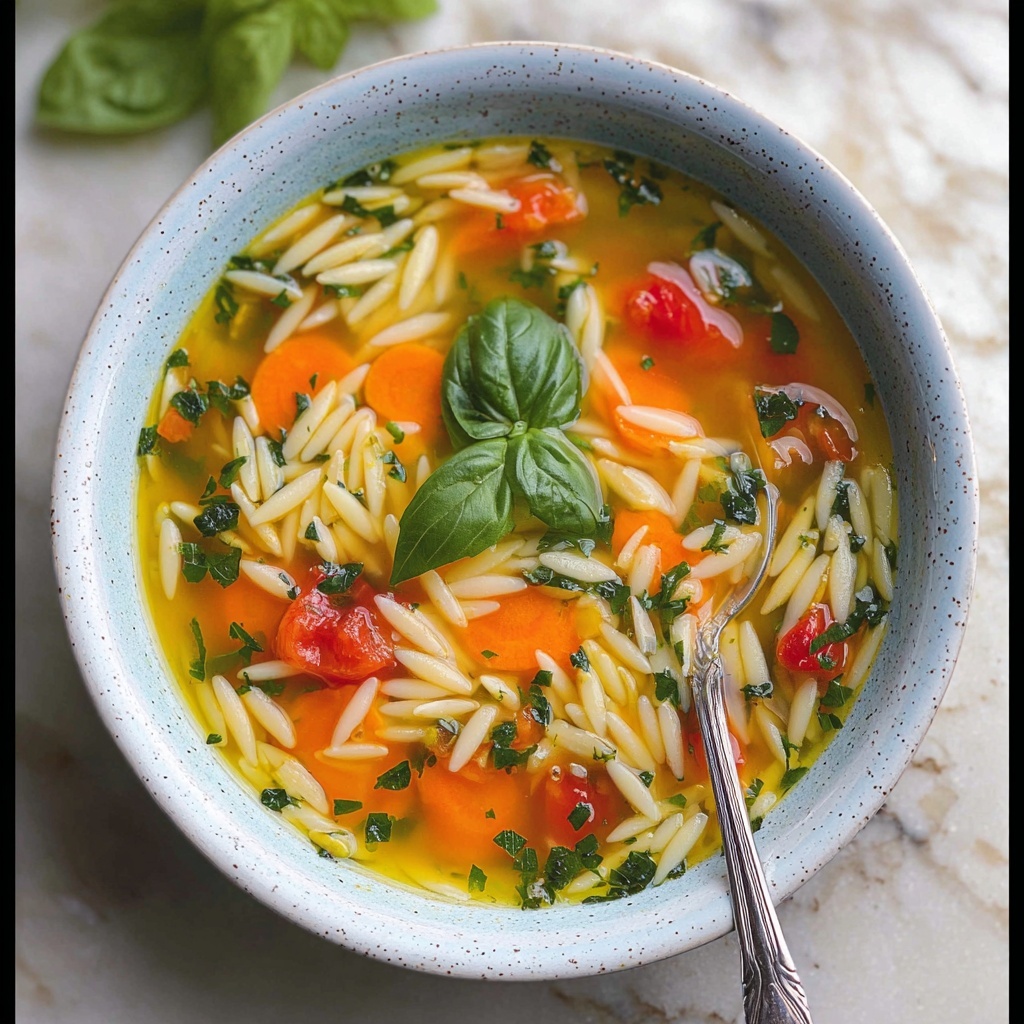 Summery Orzo Soup Recipe - Recipe Image