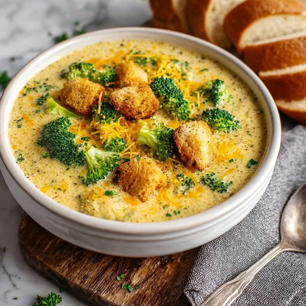 Smoked Gouda Broccoli Soup Recipe - Recipe Image