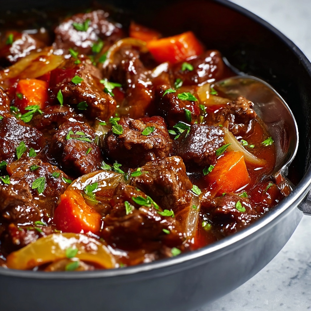 Pepper Steak in a Crock Pot Recipe - Recipe Image