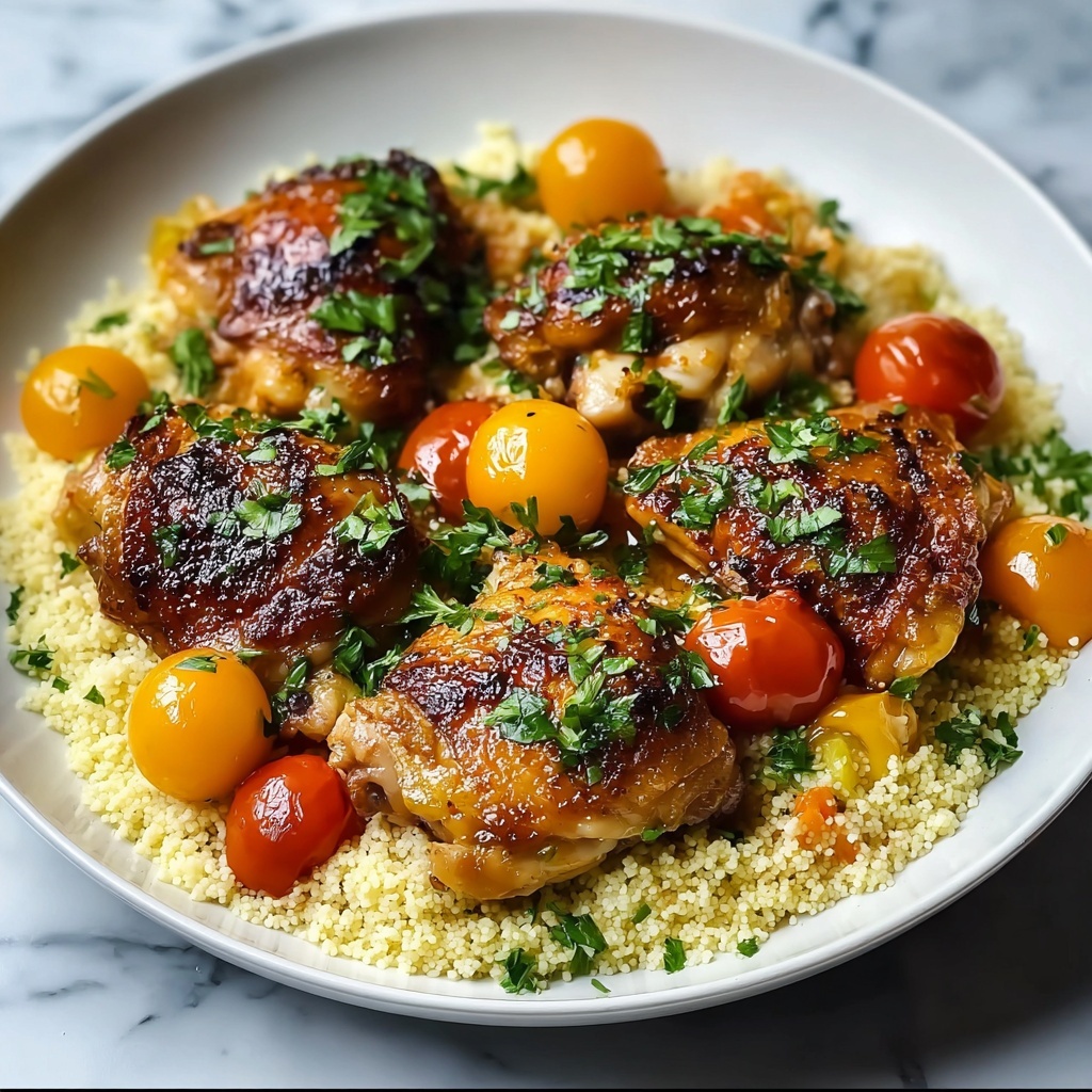 Moroccan-Spiced Chicken Thighs Recipe - Recipe Image