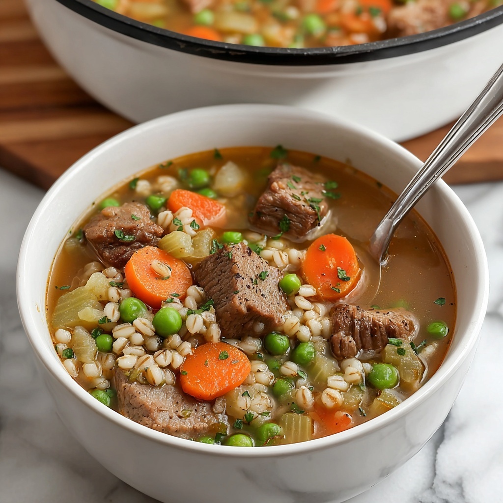 Old Fashioned Beef Barley Stew Recipe - Recipe Image
