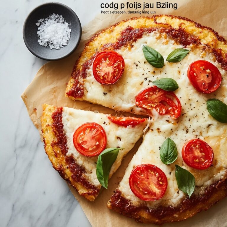 Crispy Coconut Flour Pizza Crust You’ll Crave Every Night Recipe