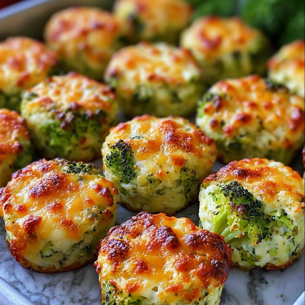 Cheesy Broccoli Tots Recipe - Recipe Image