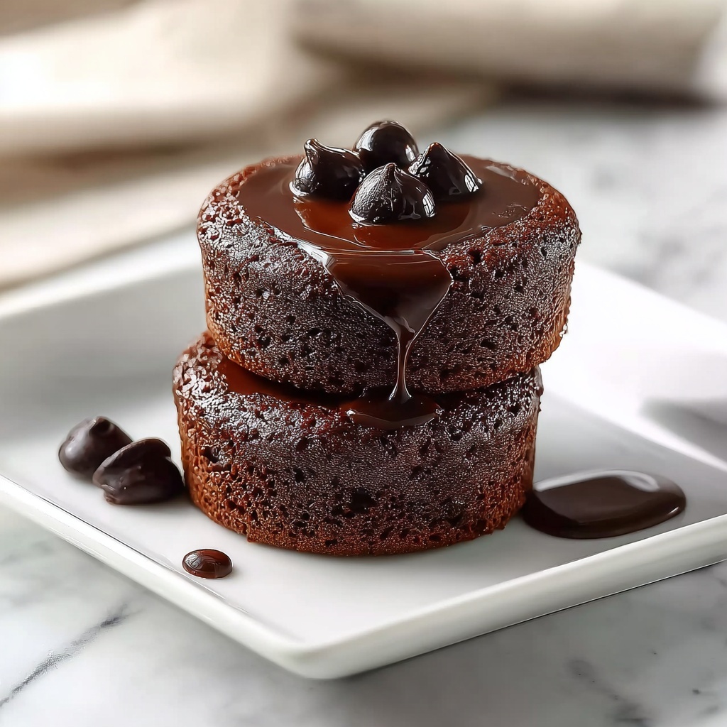 Mini Chocolate Fudge Cakes Recipe - Recipe Image