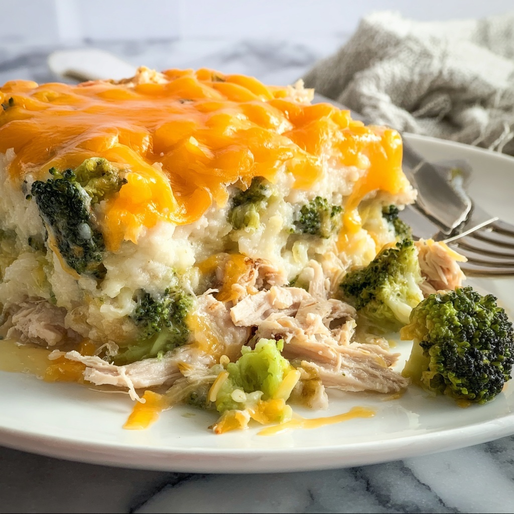 Low Carb Chicken Casserole: A Cozy, Cheesy Delight Recipe - Recipe Image
