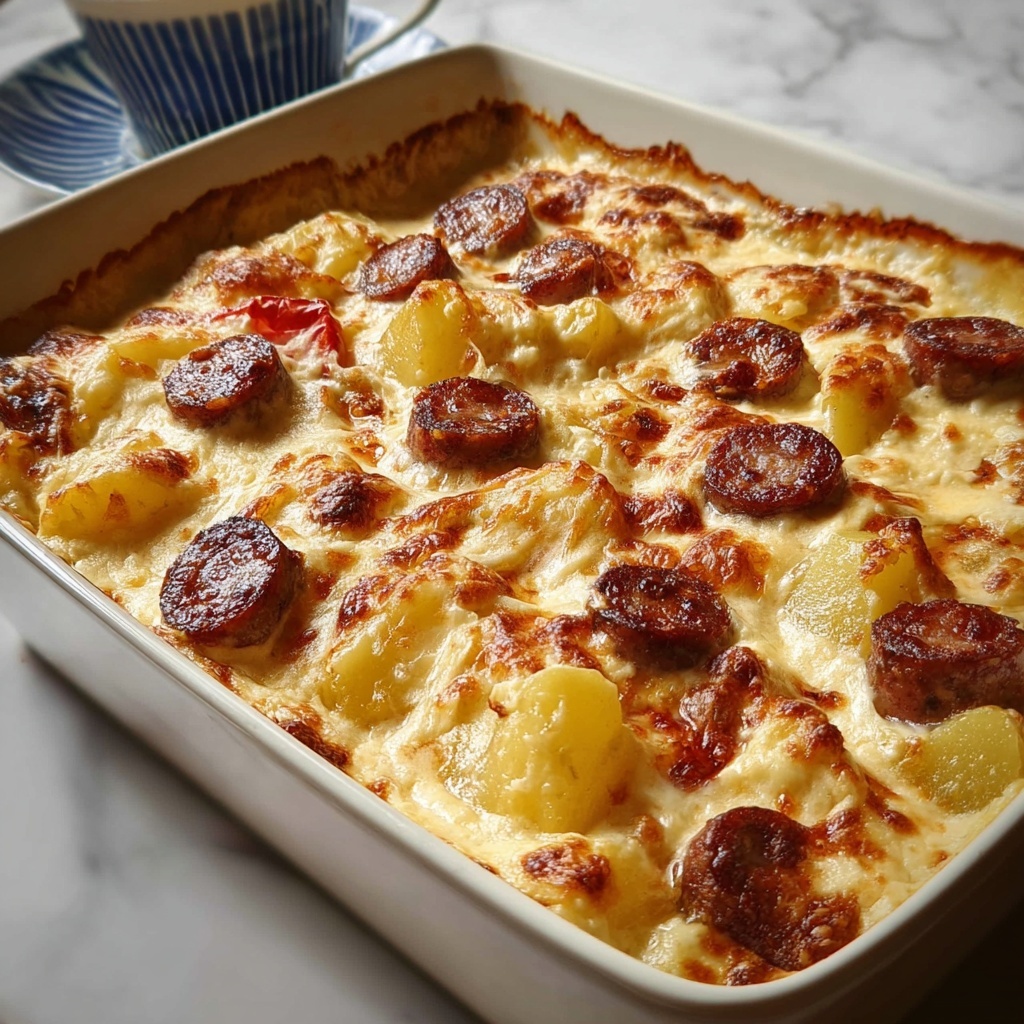 Smoked Sausage and Potato Bake: 5 Comforting Secrets Revealed Recipe - Recipe Image