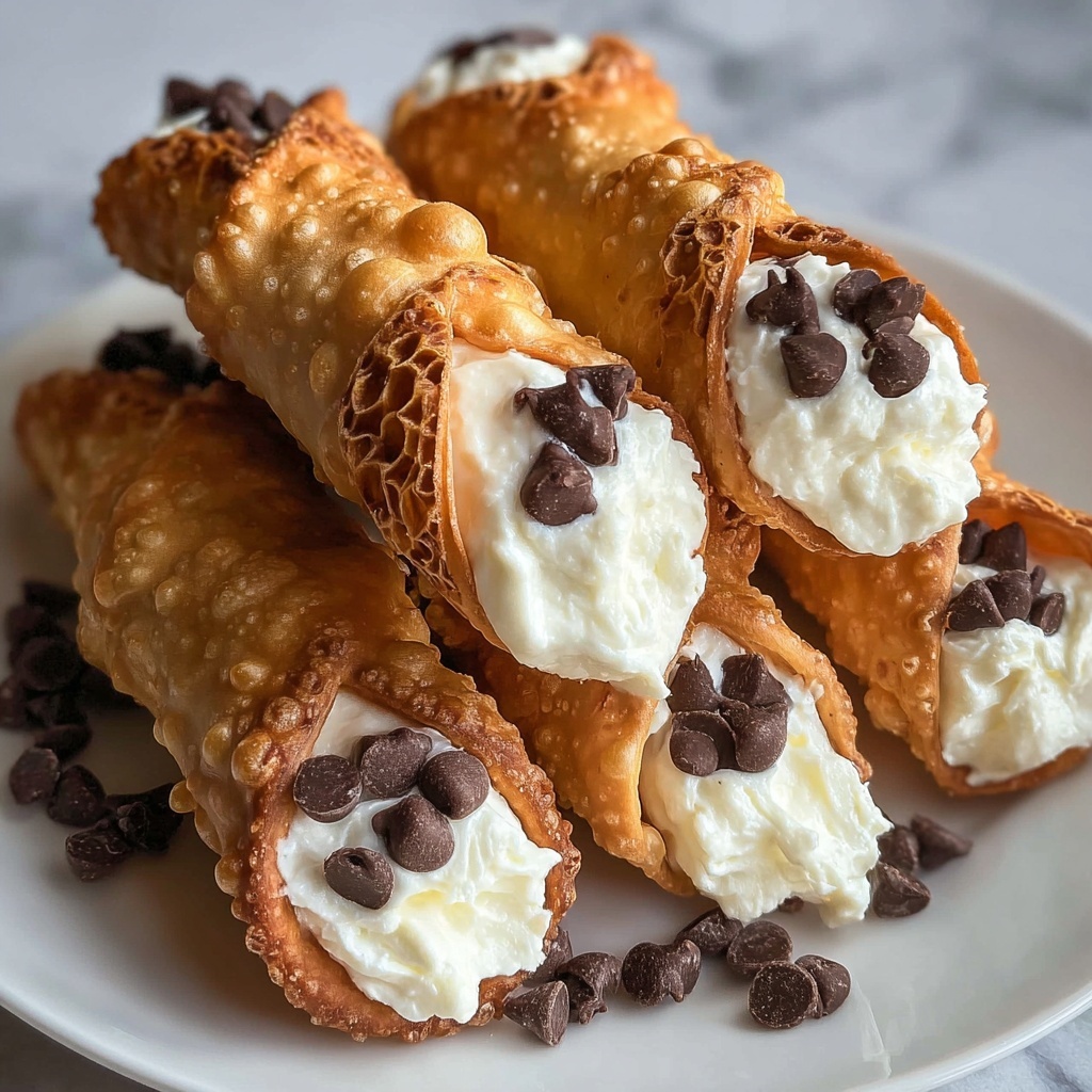 Cannoli Bites: Irresistible Mini Italian Pastry Treats Recipe - Recipe Image