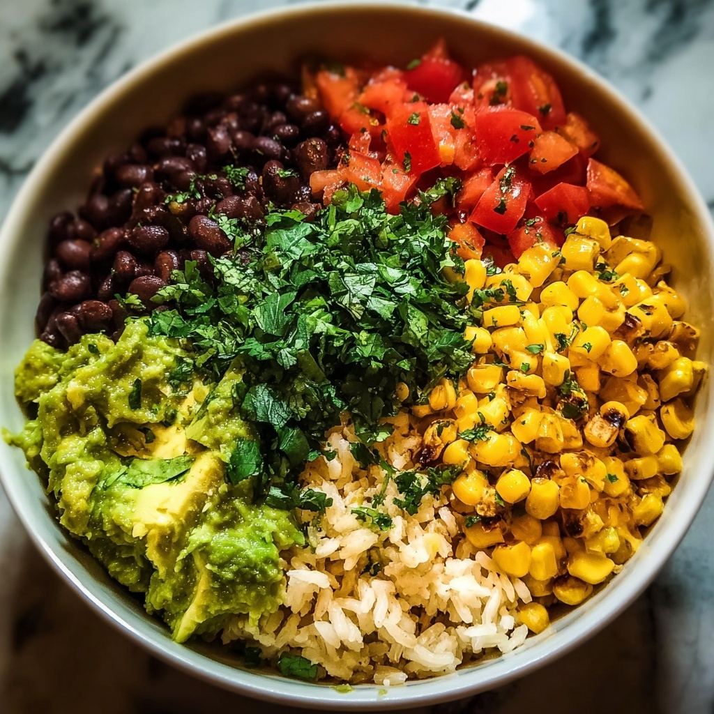 Easy Vegan Burrito Bowl Recipe - Recipe Image