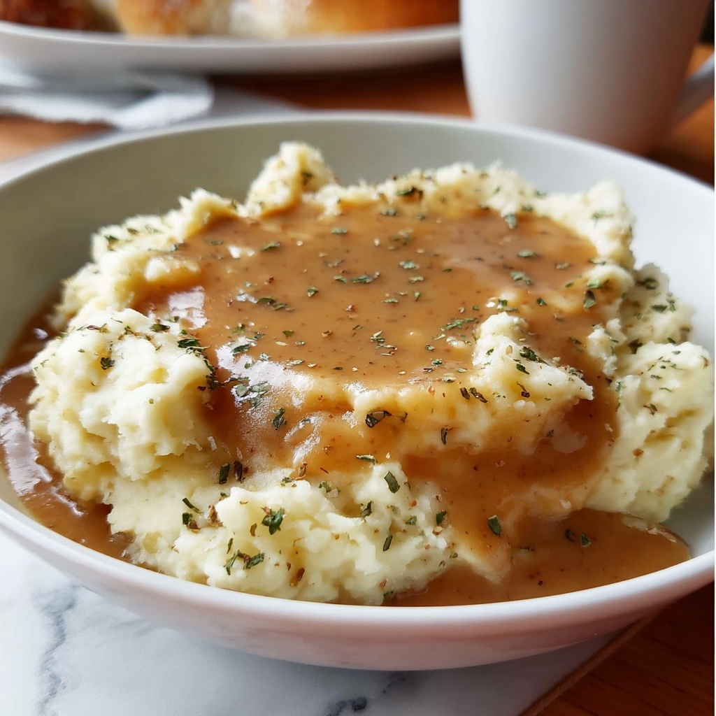 Gravy Over Mashed Potatoes: 7 Irresistible Comfort Tips Recipe - Recipe Image