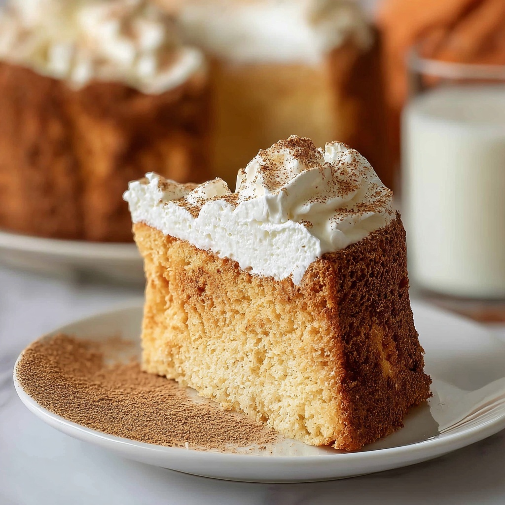 Pumpkin Angel Food Cake Recipe - Recipe Image