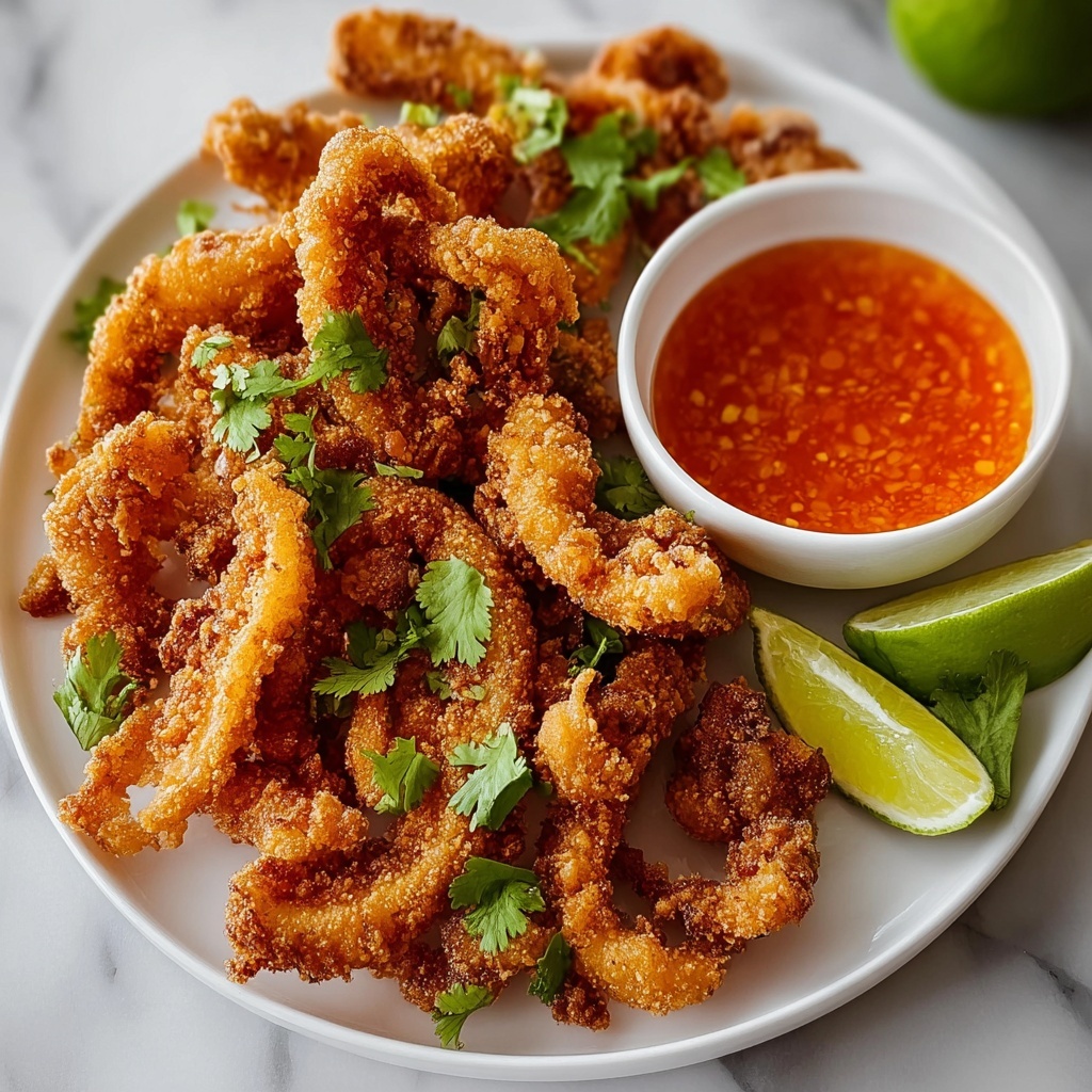Crispy Pork Ear Strips Recipe - Recipe Image