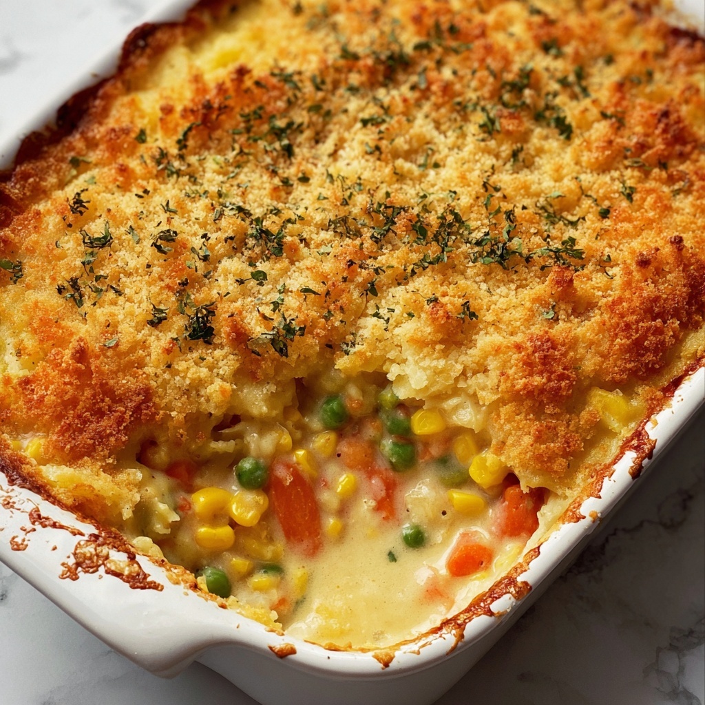 Creamy Vegetable Casserole Recipe - Recipe Image