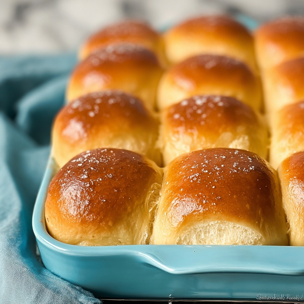 Easy Homemade Dinner Rolls Recipe - Recipe Image