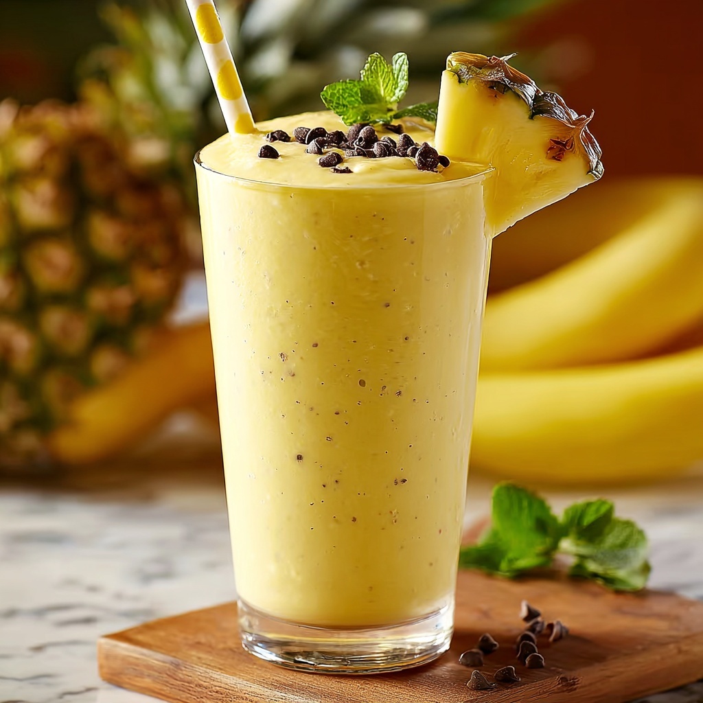 Tropical Smoothie Recipe - Recipe Image