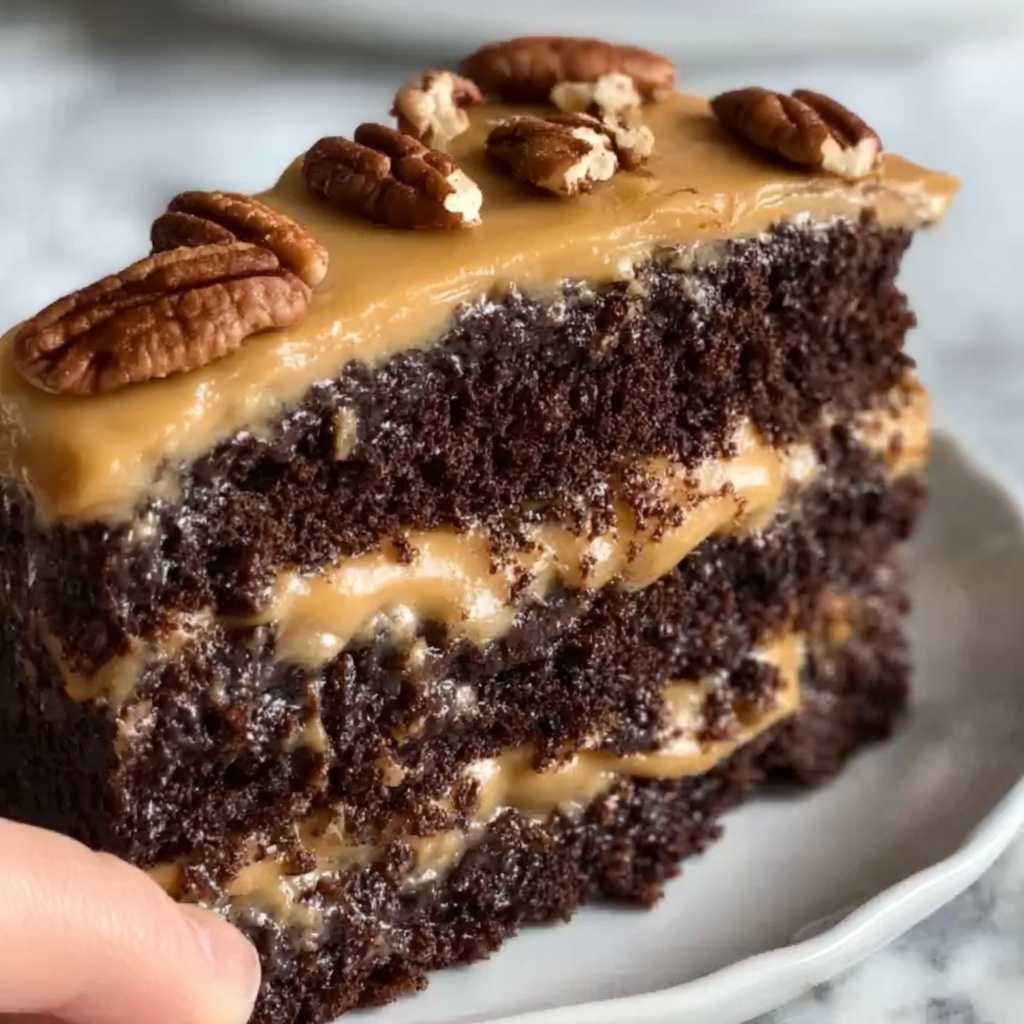 Homemade German Chocolate Cake Recipe - Recipe Image