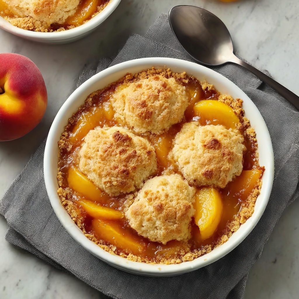 Irresistible Peach Cobbler That’ll Brighten Your Day Recipe - Recipe Image