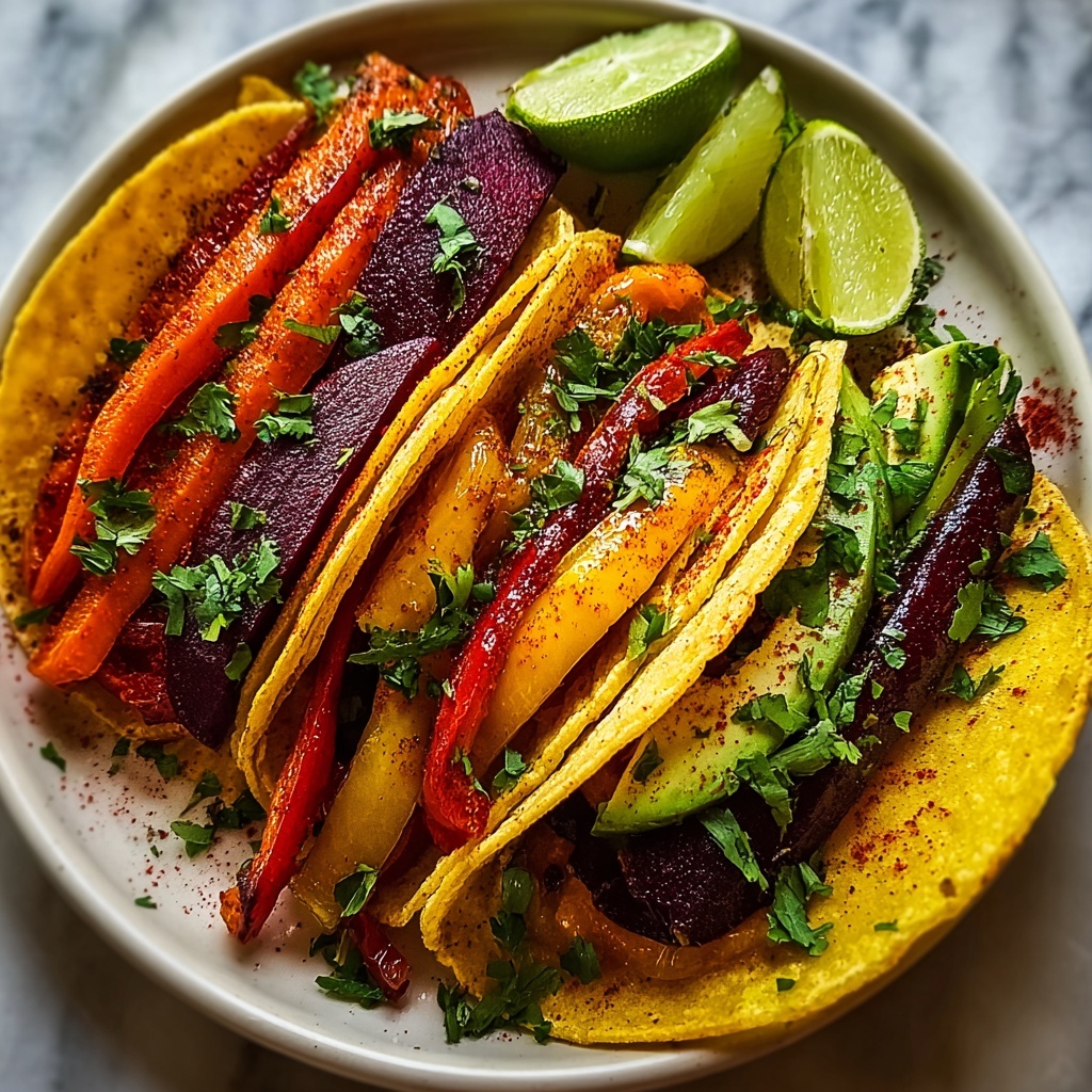 Roasted Root Veggie Tacos Recipe - Recipe Image