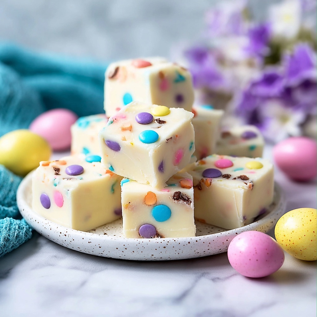 Easy Easter Fudge Recipe - Recipe Image